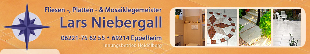 Fliesen- Platten- und Mosaiklegemeister Lars Niebergall, Eppelheim, Innung Heidelberg